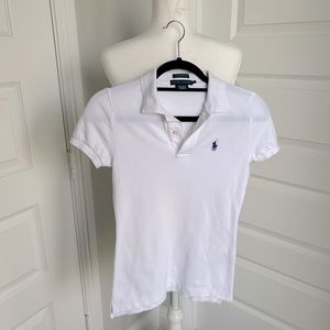 Ralph Lauren White Polo